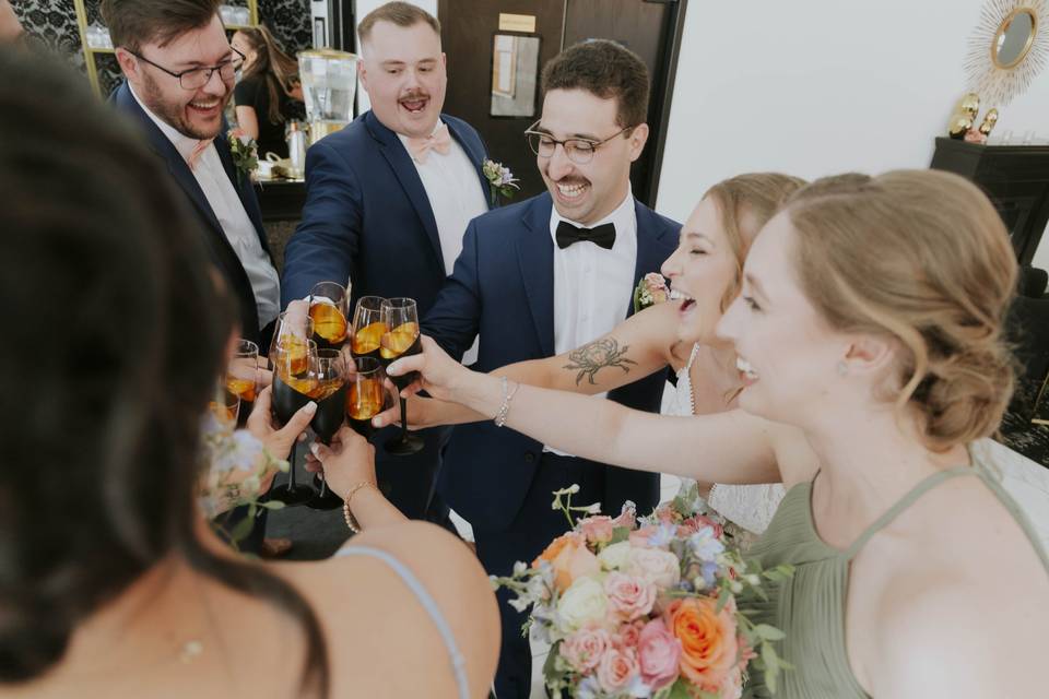 Cheers to the Couple