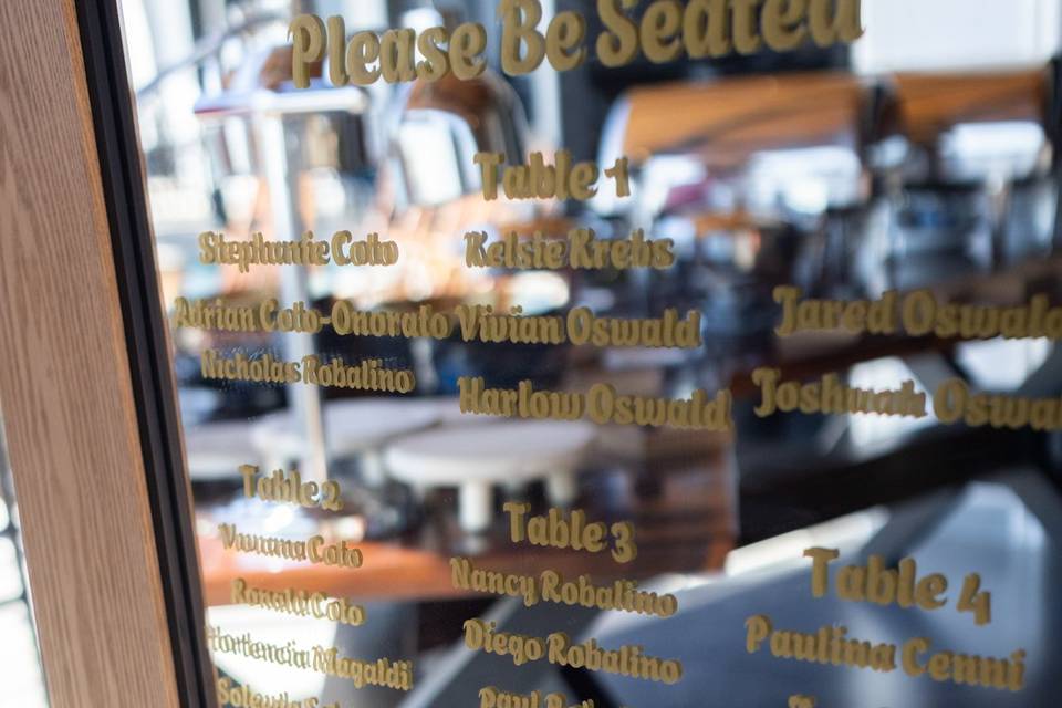 Seating Chart