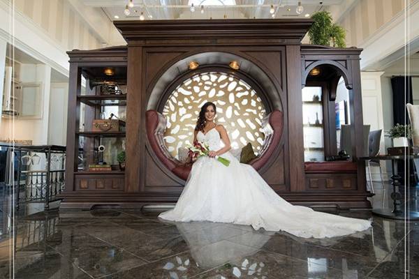 Bride in Lobby