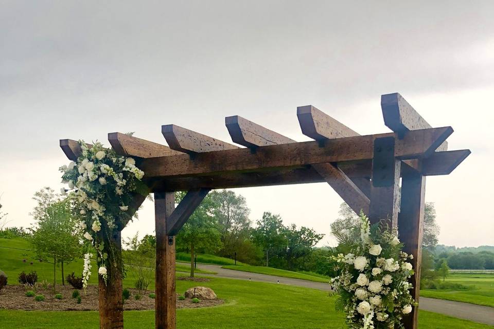 Arch with Flowers