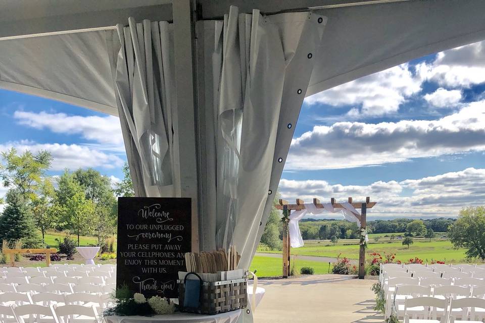 View to Ceremony