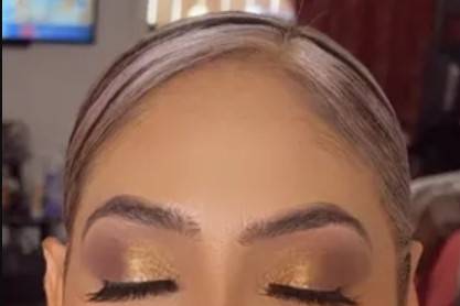 Gold shimmer