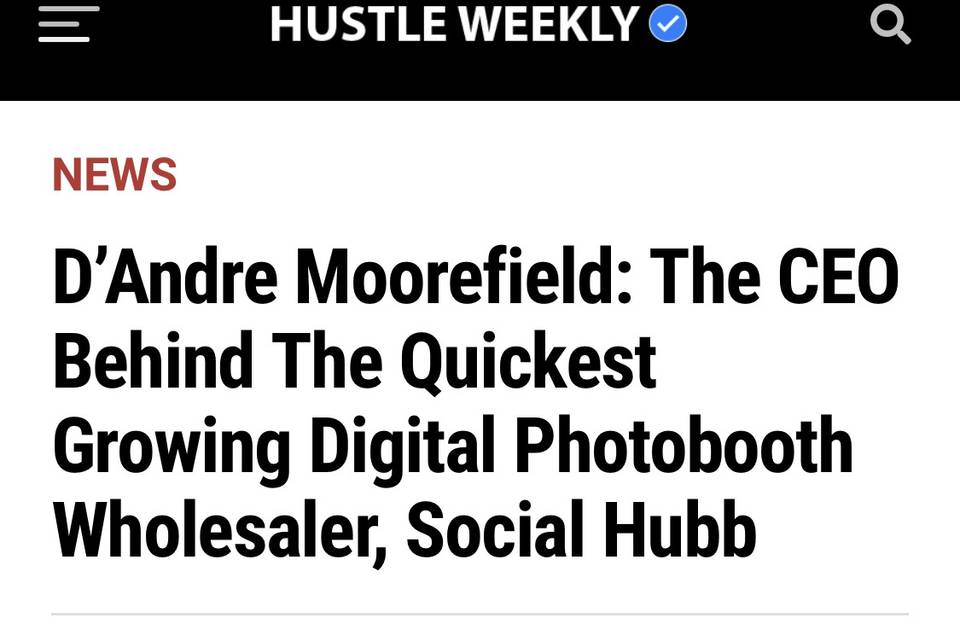 Hustle Weekly Feature!