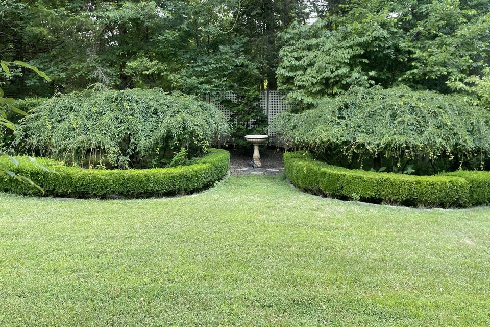 One of two gardens