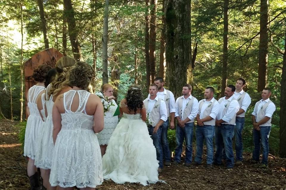 Wedding in the Woods