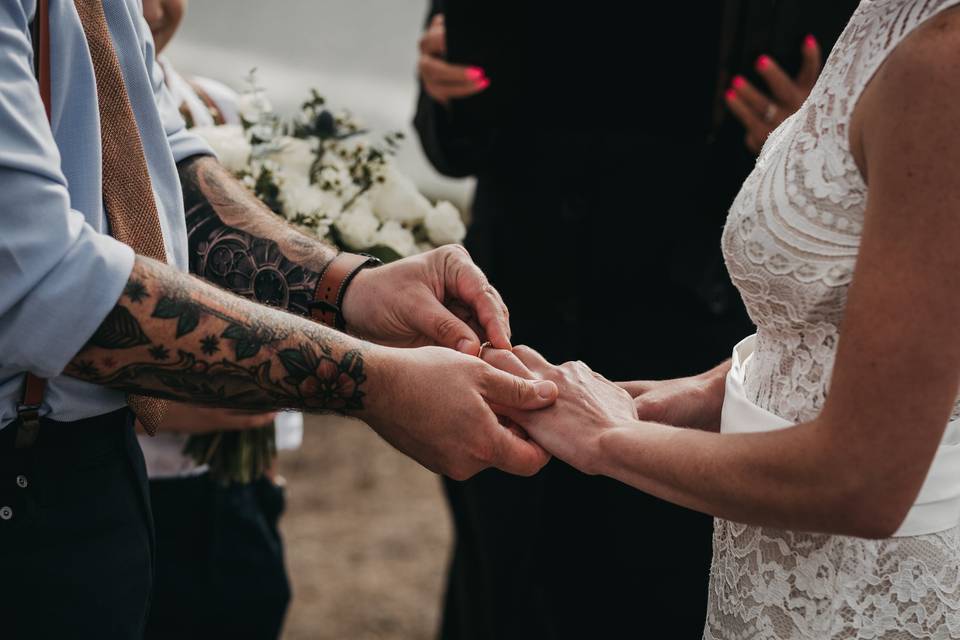 Exchanging of rings