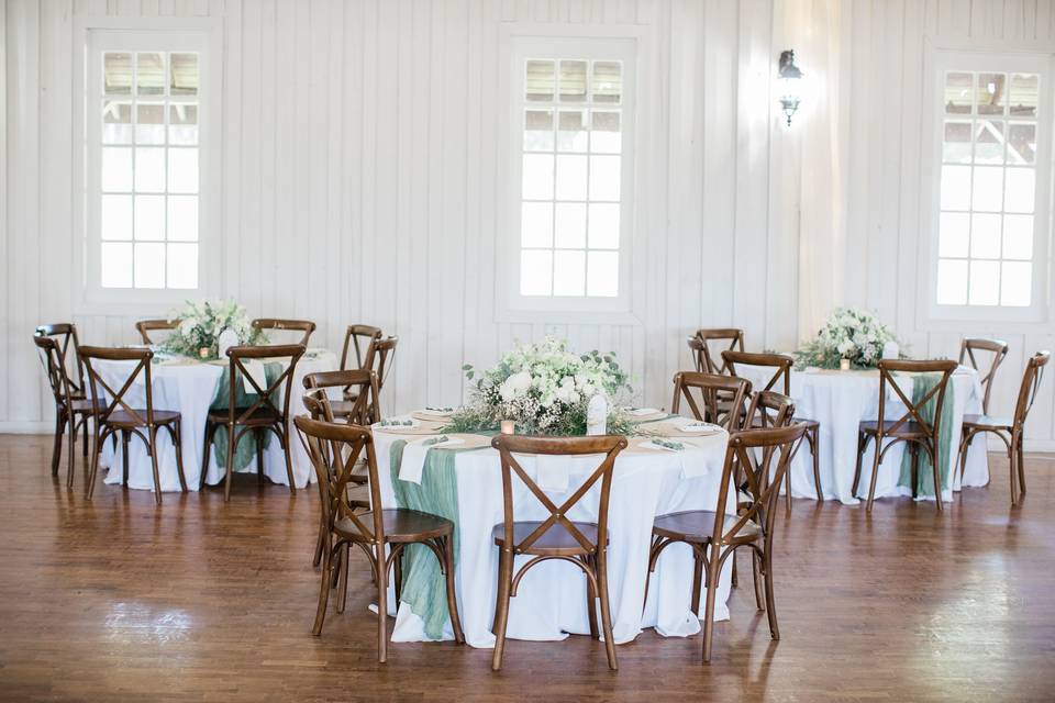 Whitewashed ranch