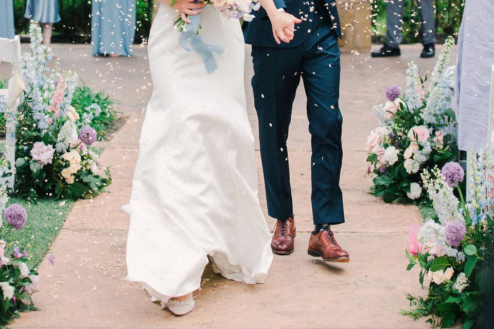Post-ceremony photos