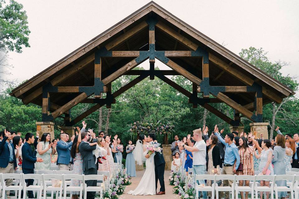 Romantic ceremony space