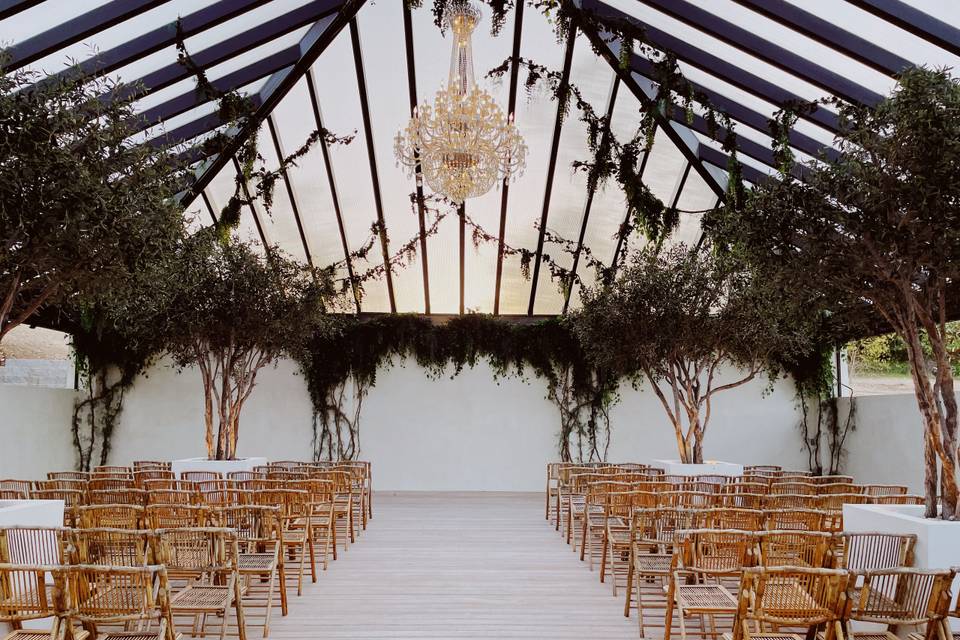 Outdoor Ceremony pavilion