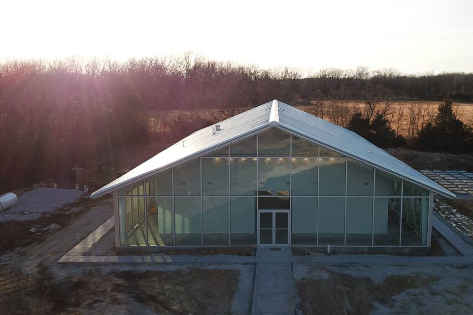 Exterior view of Greenhouse Two Rivers