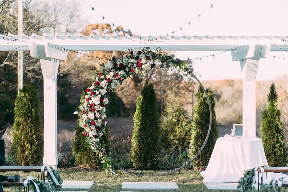 Outside ceremony