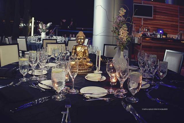 Reception table setup