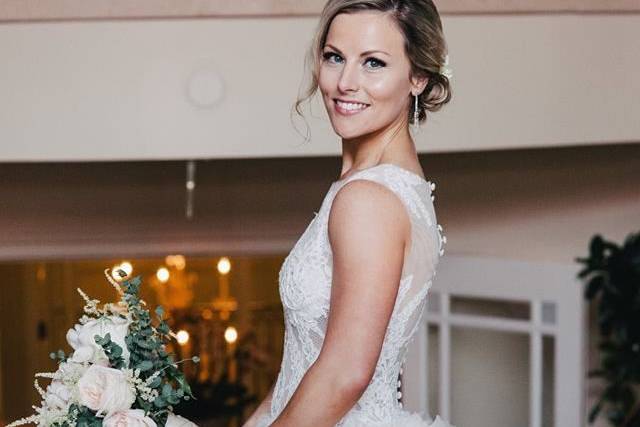 Happy bride