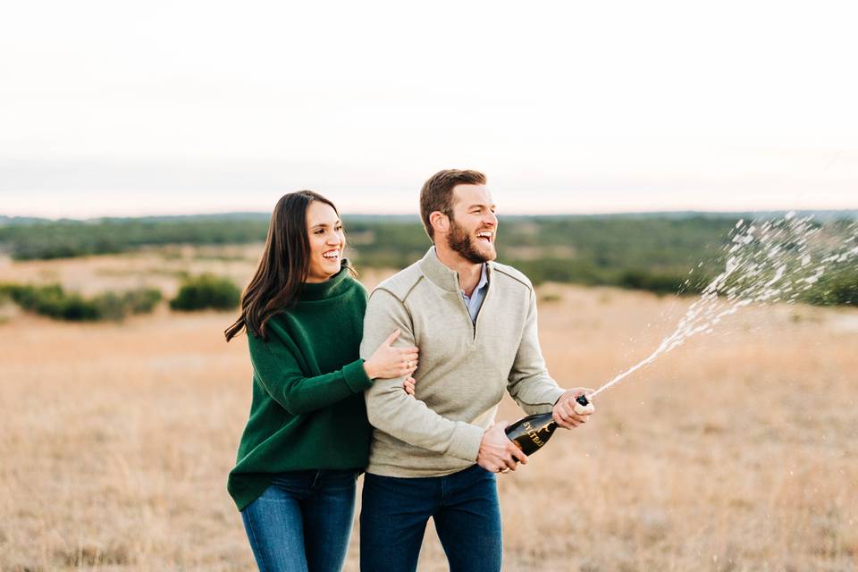 Ranch engagement session