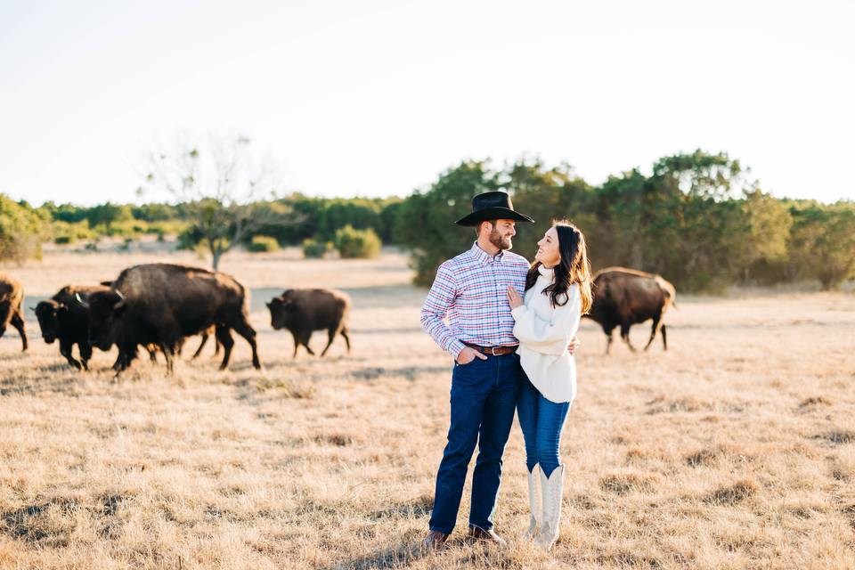 Ranch engagement session