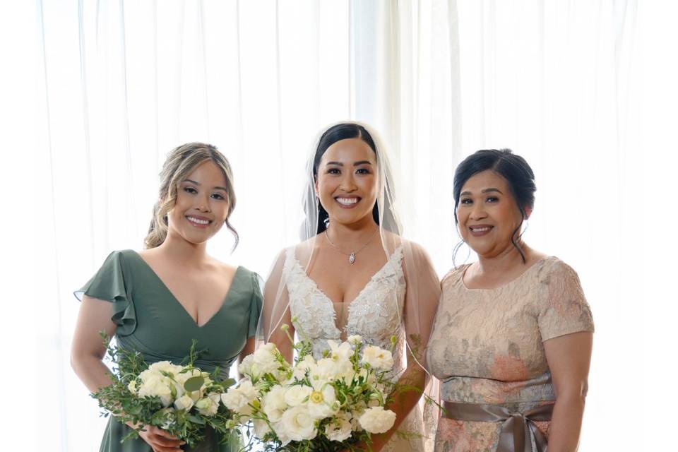 Mom and sister