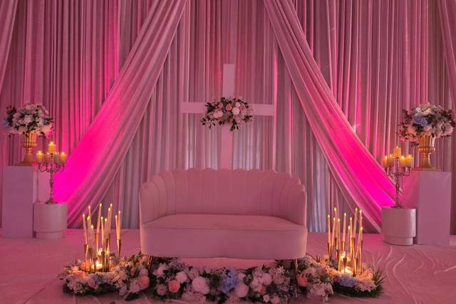 Stage Decor with Lighting