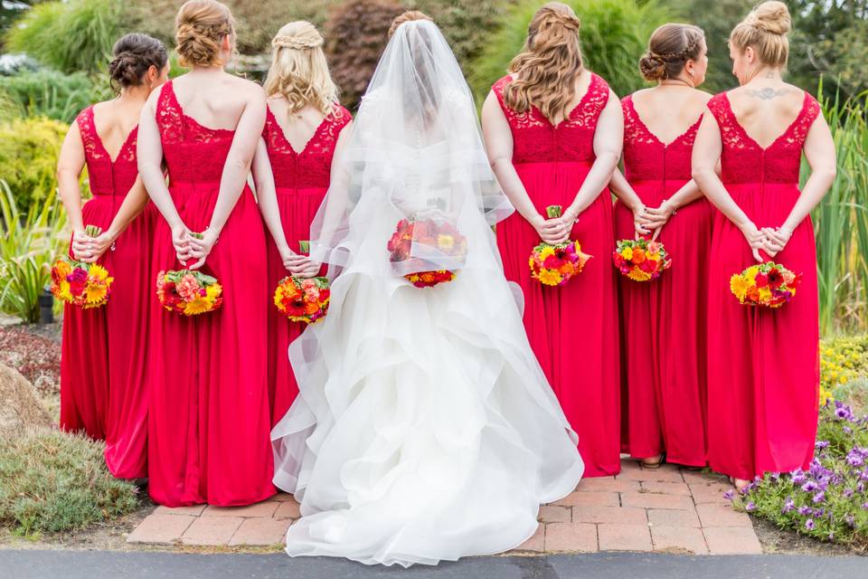 Bouquets of the bridal