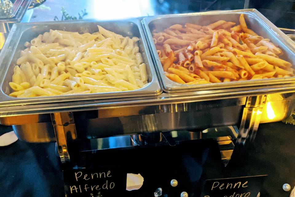 Pasta selection