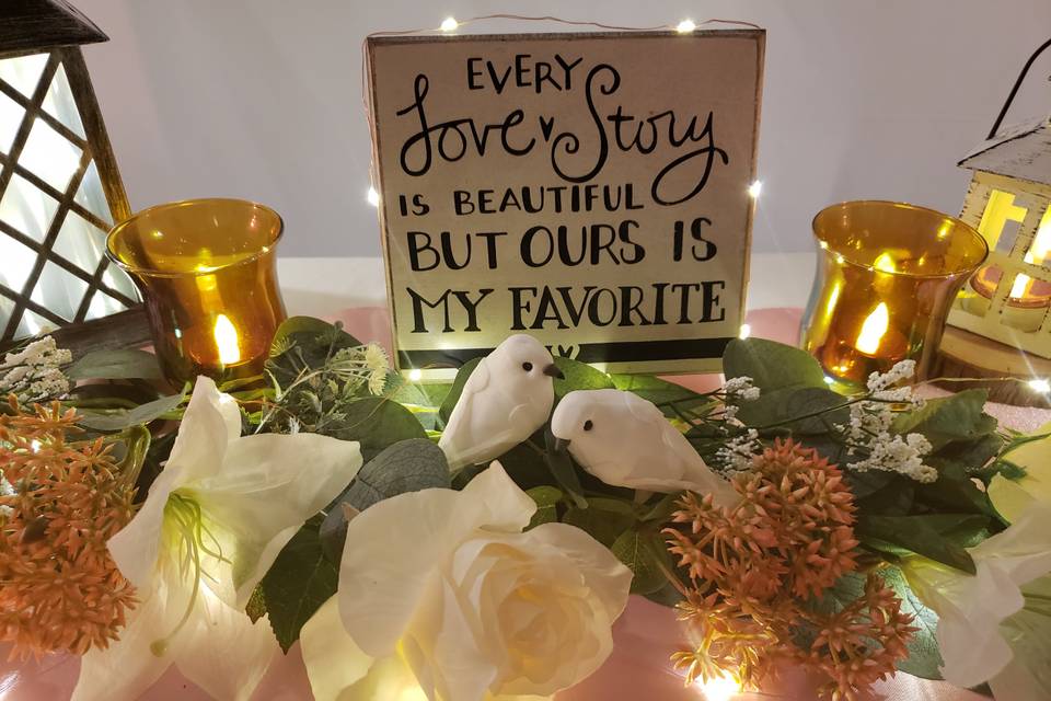 Wedding Centerpiece Idea