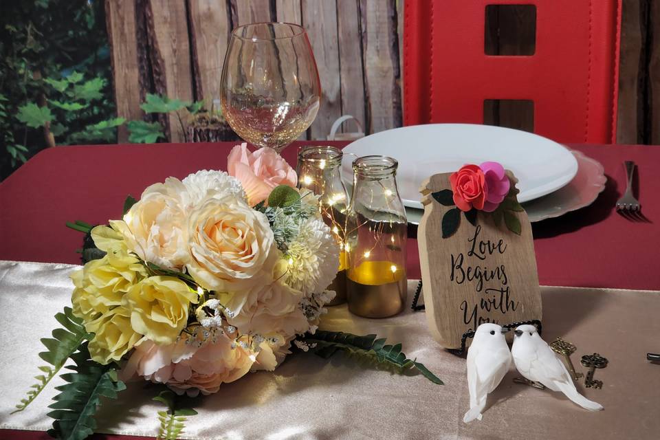 Love-Bird Styled Decor