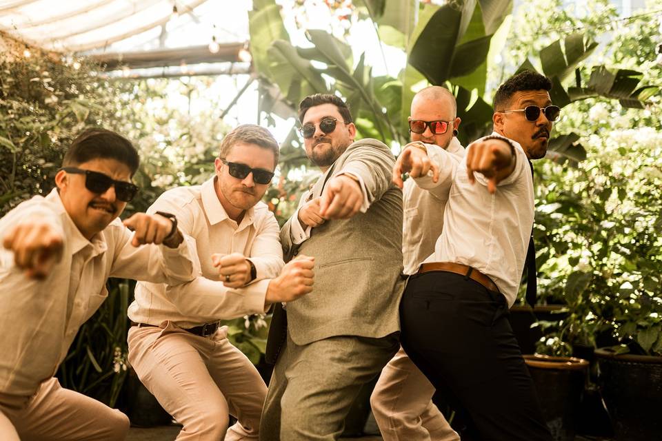 Austin and groomsmen