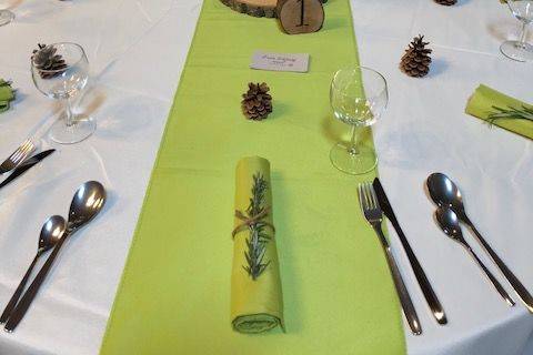 Beautiful table decor at chief hosa