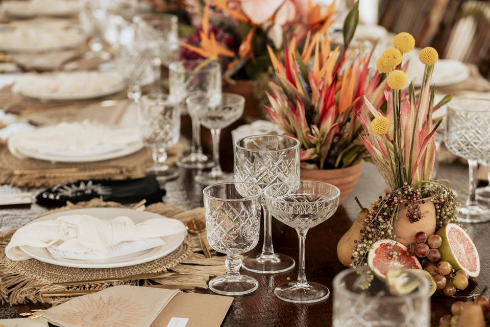 Tropical touches