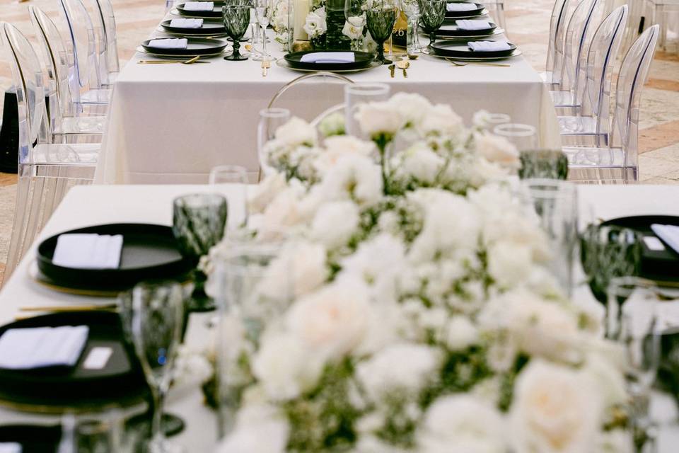Clear chairs
