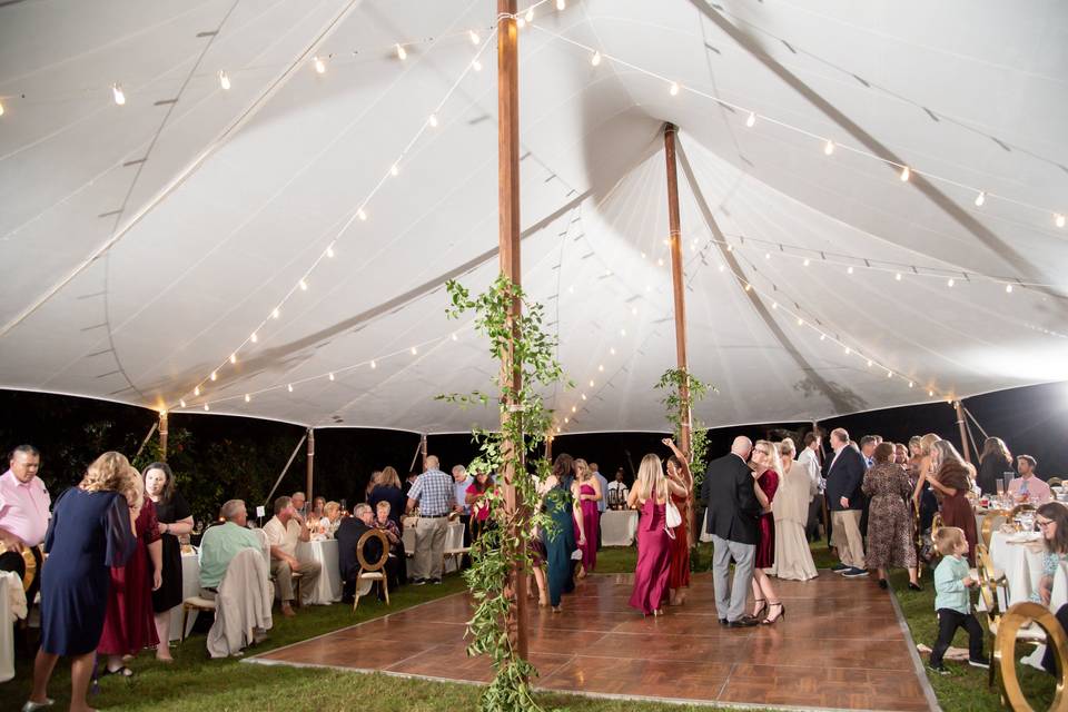 Tent setup