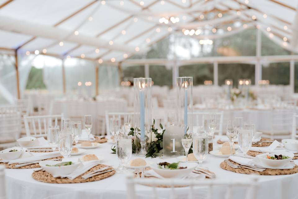 Tent setup