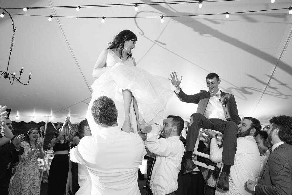 Tent rental on property