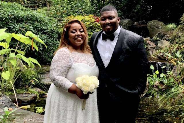 Wedding at the gardens