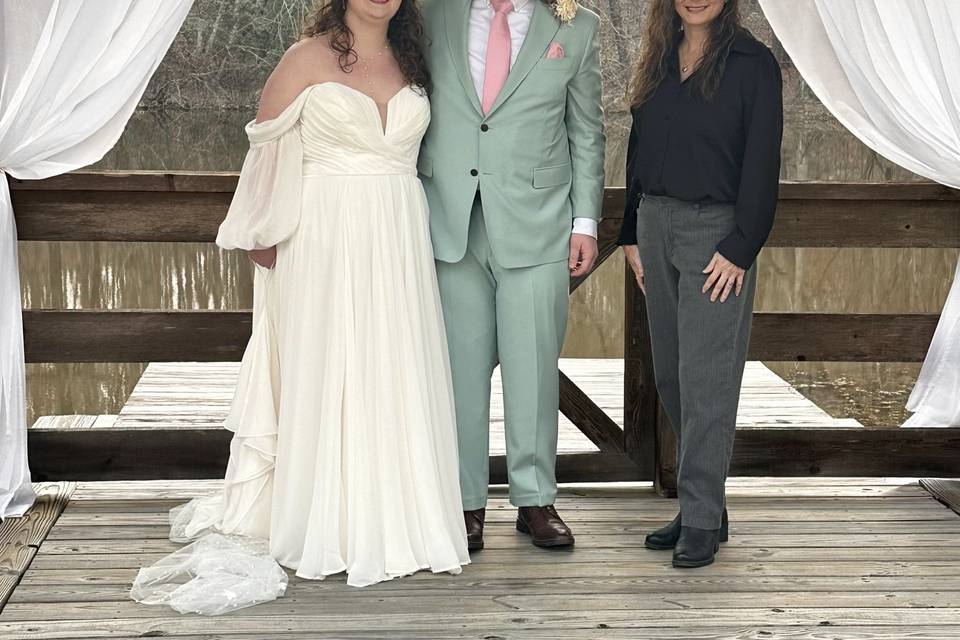 Wedding in Clanton, AL in Feb