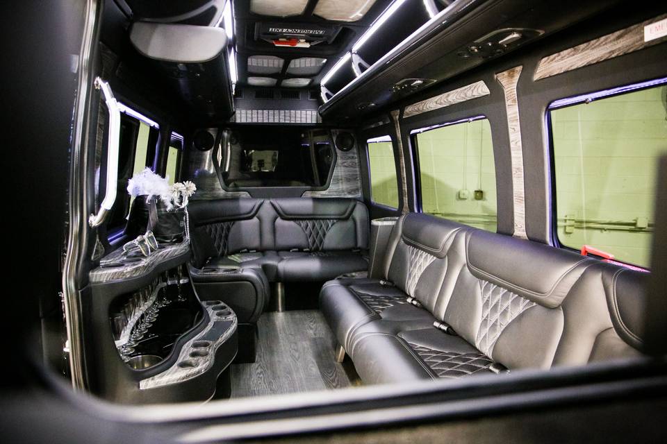 Limo Sprinter Interior