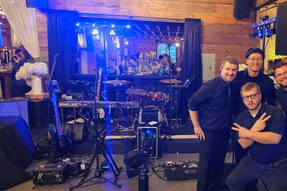 Ben Lyons Band between sets!