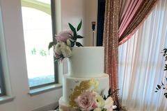 Flowers and gold
