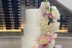Cascading flowers