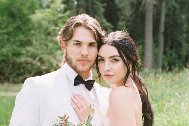 The happy couple