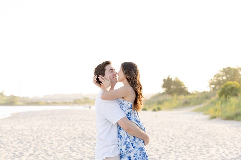 Beach engagement
