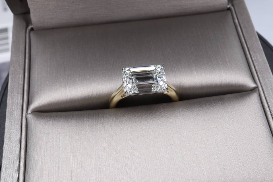 Platinum & 18KY Diamond Ring