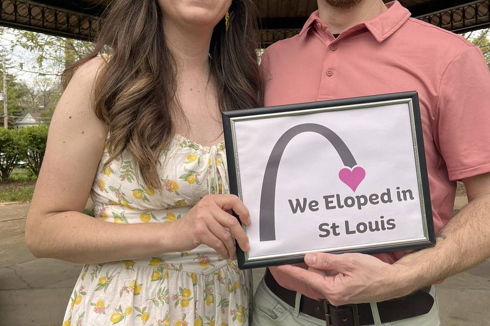 We Eloped in St Louis