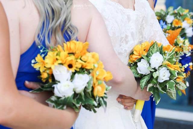 Blue/Yellow Bouquet