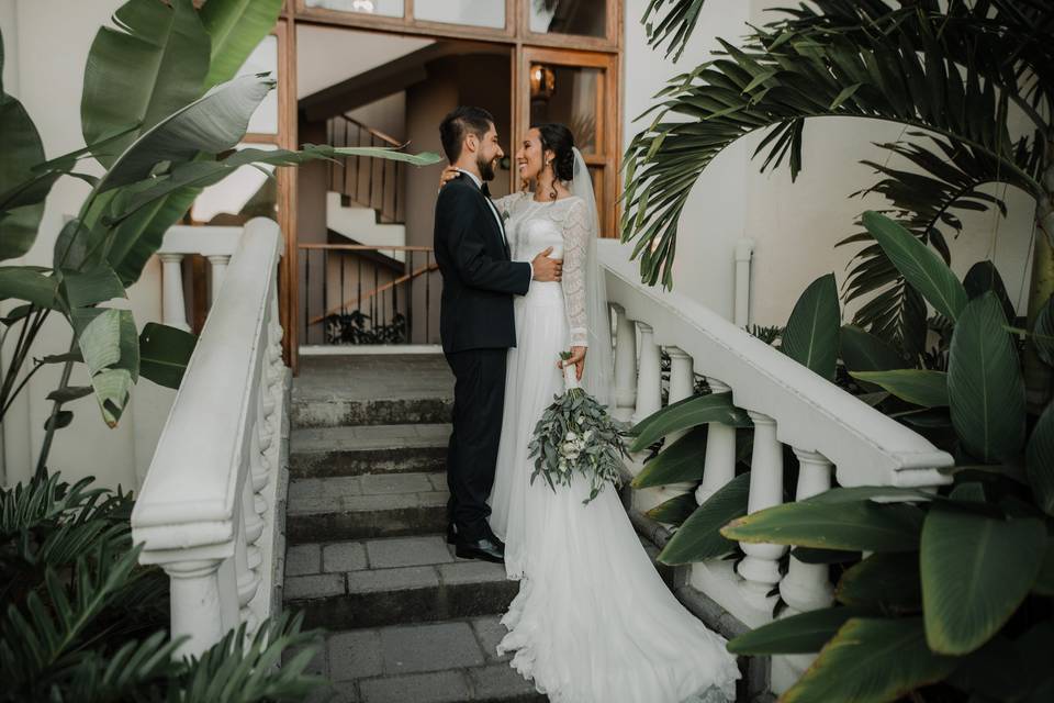 Wedding couple in Costa Rica