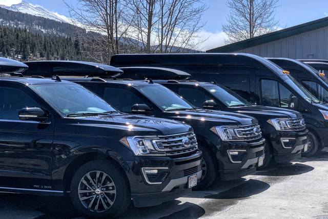 SUVs and Van service available