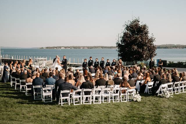 Ceremony on the lawn