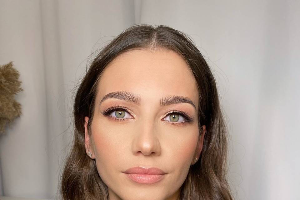 Makeup and hair trial