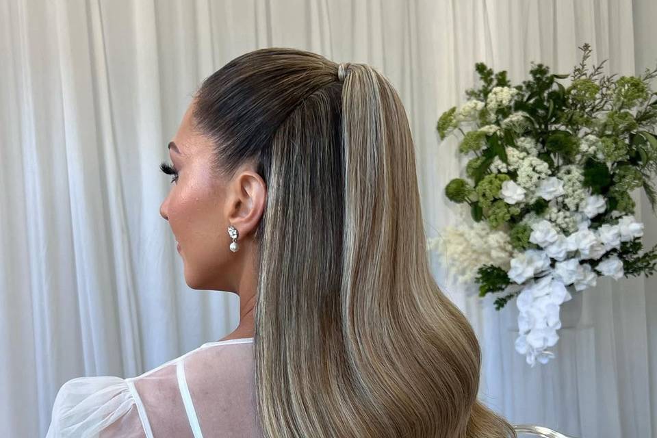 Soft half up half down