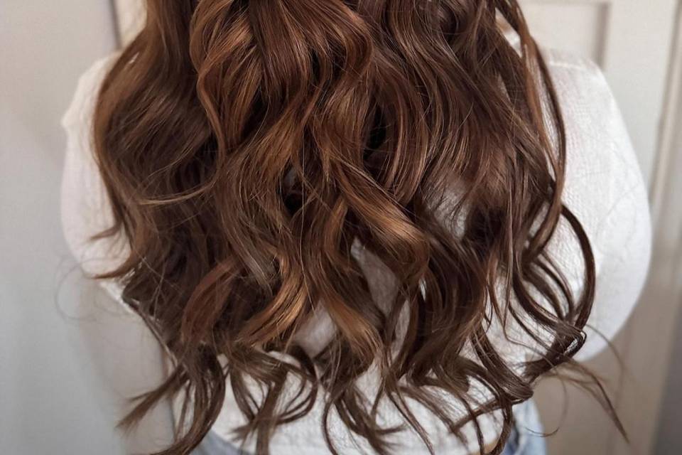 Half up half down